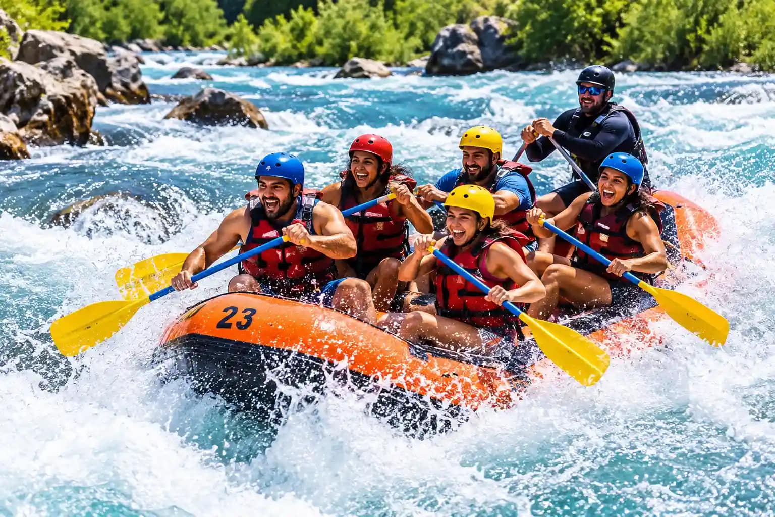 rafting assi river 6