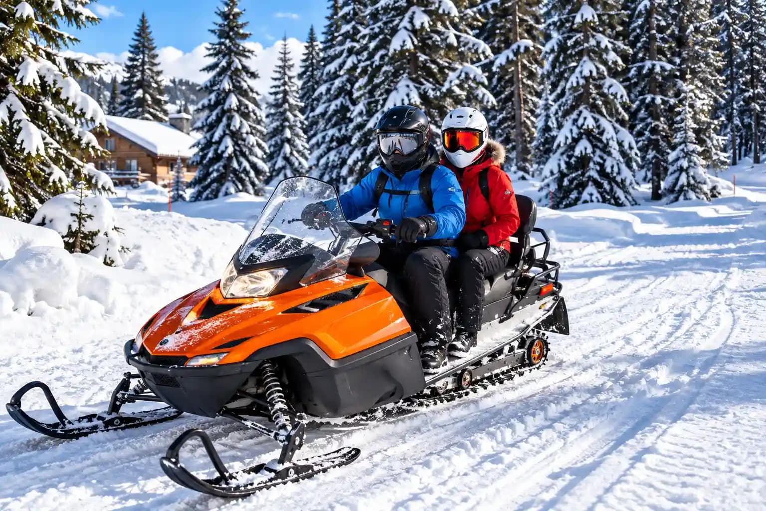 snow mobile faraya lebanon 10