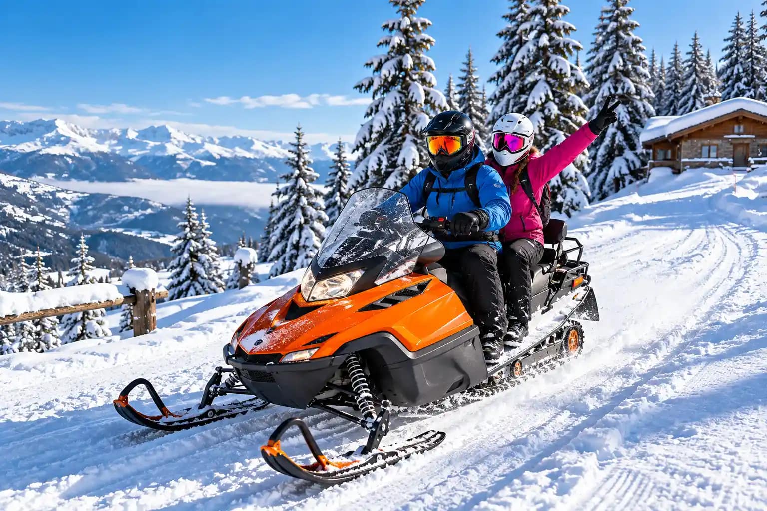 snow mobile faraya lebanon 22
