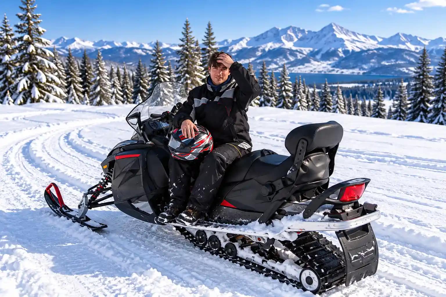 snow mobile lebanon faraya 15