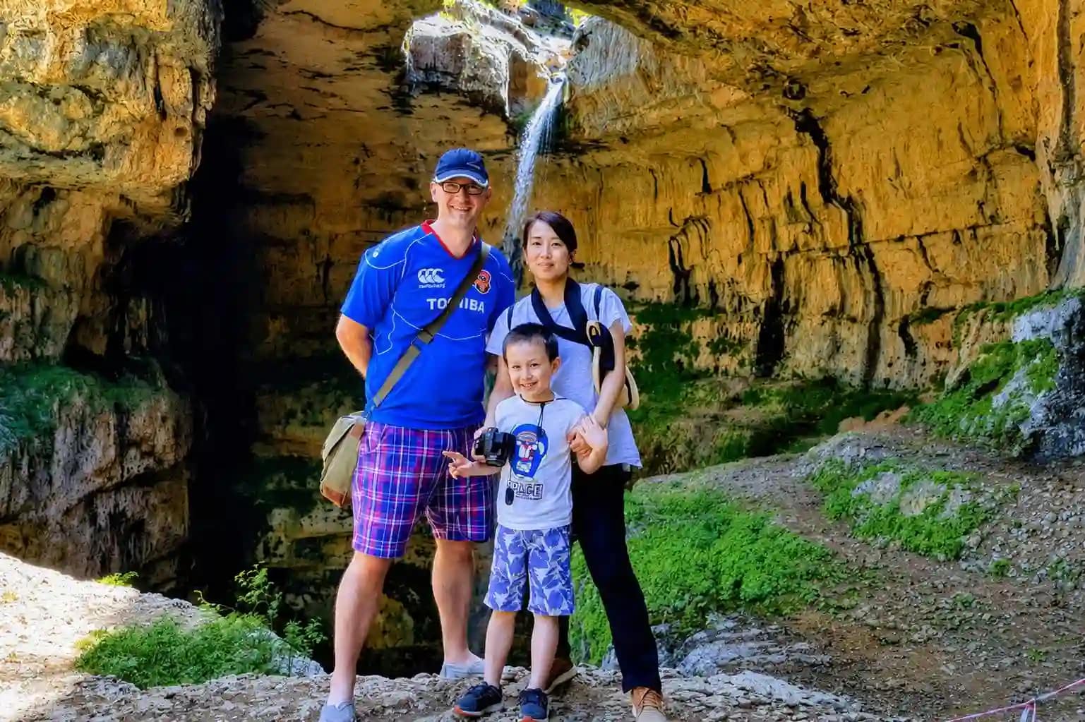 baatara gorge waterfall