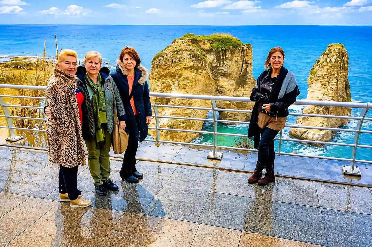 beirut pigeon rock