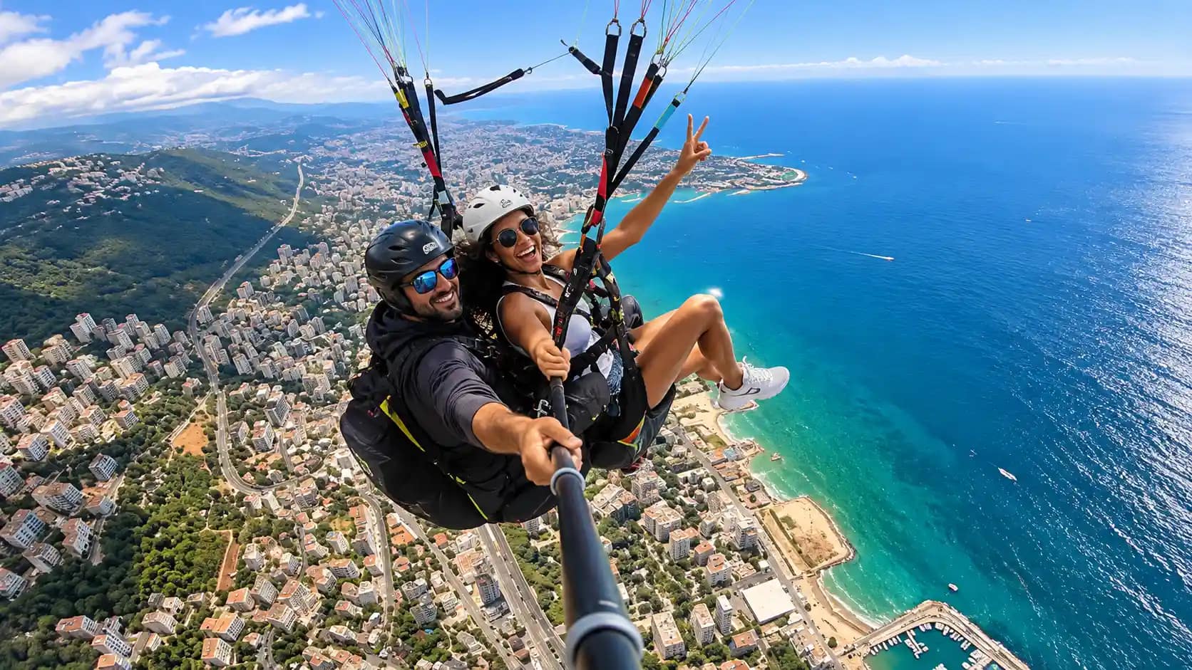 paragliding jounieh lebanon 6
